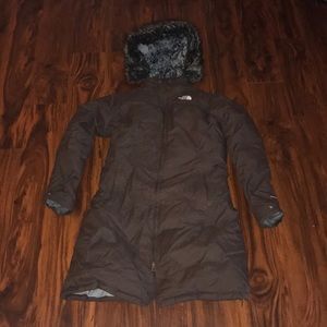 The North Face puffer coat